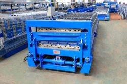 China GI Steel Double Layer Roll Forming Machine 1020mm Cz Roll Formers factory