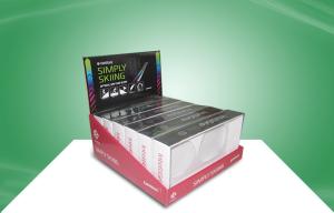 China Offset Printing Cardboard Brochure Displays Box with PET Sleeve factory