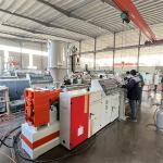 HDPE Double Wall Corrugated Pipe Extrusion Line Energy Saving