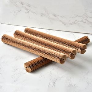 Custom Eco Friendly Kraft Honeycomb Paper Sleeves Bottle Covers Cushioning