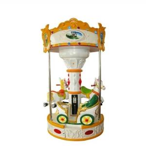 China ODM Coin Operated Carousel Ride Amusement Park Horse Carousel Kiddie Ride factory