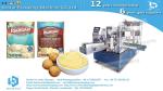 Automatic doyapck machine for meat and soup mixing packaging