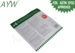 Oxidizer Proof Food Packaging Plastic Bags / Green Stand Up Zipper Bags With