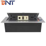 Professional Pop Up Desk Power Outlet For Office Room / School / Factory