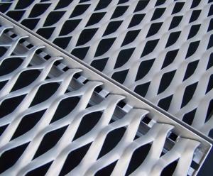 China Interior / Exterior Architectural Wire Mesh Screen Panels Wall Facade Cladding Powder Coated factory