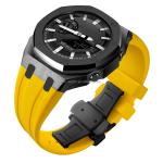 Casio Ga2100 G Shock Case Metal Rubber Watch Band 316L Stainless Steel Watch