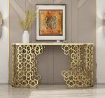 Long Marble Entrance Console Table 120cm/150cm Customized Color