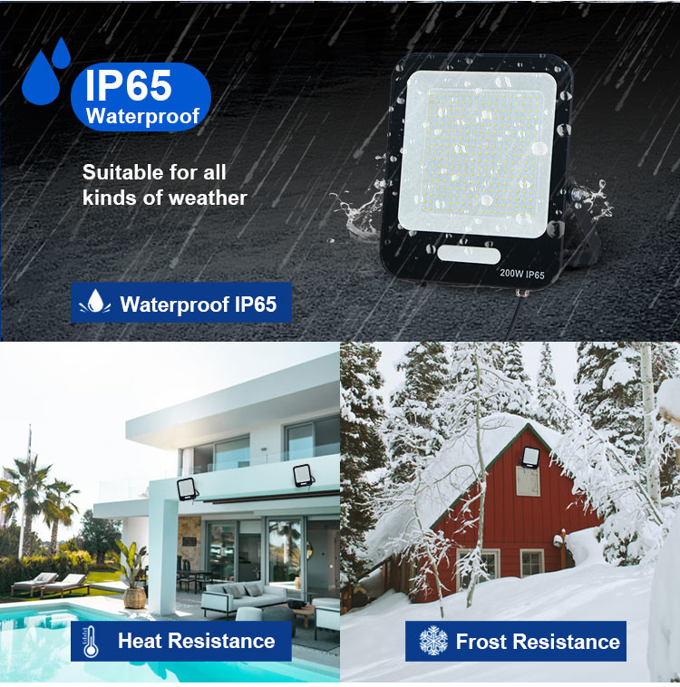 DC 12V 24V 220V 110V Waterproof IP66 Led Projector Lamp 30W 50w 100w 200w Portable Led Floodlight Outdoor Flood Light