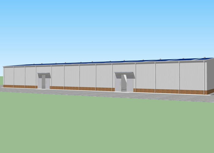 Industrial Steel Structure Workshop Construction Prefab MultiFunctional