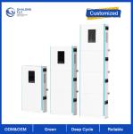 OEM ODM LiFePO4 lithium battery Stacked Household Battery Storage System 48V 100