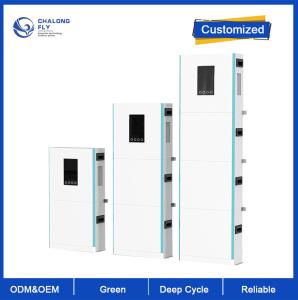 China OEM ODM LiFePO4 lithium battery Stacked Household Battery Storage System 48V 100/200AH lithium battery packs factory