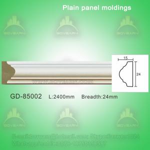 China Polyurethane Plain Architectural Panel Decorative Cement Mouldings factory