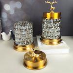 13cm Diameter 300ml 500ml Lead Free Glass Storage Jars