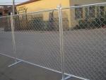 Construction Welded Wire Mesh Security Fence 2400mm Length 2100mm Height