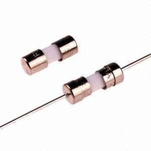 China 3.6x10mm Time Lag Cartridge Ceramic Fuse with Rated Current 200mA to 6.3A,250V AC factory