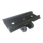 D155 Bulldozer Undercarriage Parts CE Black Bulldozer Track Shoes