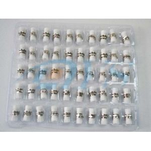 FC Singlemode / Multimode Fiber Optic Adapter Simplex , Hign Reflection Loss