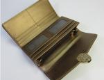 European and American fashion female long section of the leather wallet phone