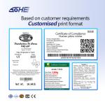 Stainless Steel SOHE 60KG 400*500mm Smart Weighing Scale for Slaughtering and