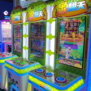 China Fruit Carnival Coin Pusher Arcade Machine Amusement Lottery Game Machine 110V/220V factory