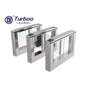 China 600-1300mm Width Swing Turnstile Gate SUS304 14 Pairs Infrared Sensor factory