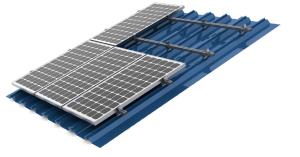 China Steel Sheet Solar Panel Roof Mounting Systems Industrial On Off Grid Type High Strength Alloy factory
