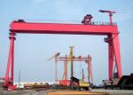 Heavy Duty Double Girder Gantry Crane 5 Ton To 50 Ton Easy Operated For