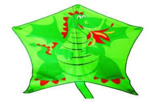 China Colorful Special Kites 100*120CM With 30m String Line Fiberglass Frame factory