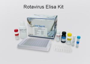 China Disposable Pipette Tips Rotavirus Test Kit 450nm Wavelength Reader 99% Sensitivity factory