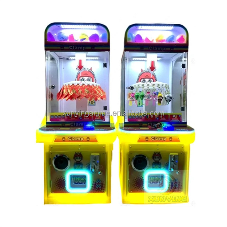 Coin Operated Claw Grab Machine Gacha Toy Machine Prize Gift Game