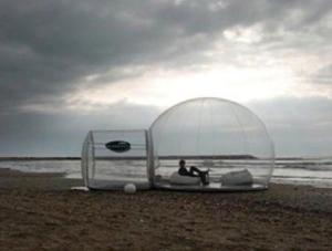 China Transparent Inflatable Snow Ball / Bubble Tent For Camping factory