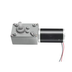 China Drip Proof Turbo Worm Gear Motor 12 Inch For Electric Curtain Smart Home factory
