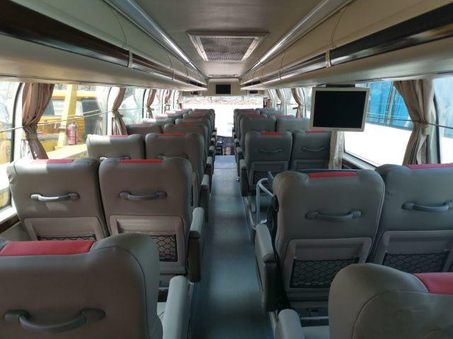 Sightseeing Bus Rear Weichai Engine Double Doors Beifang Brand Used Tour Bus BJF6120