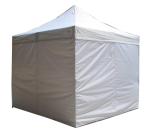 Exhibition White Pop Up Gazebo 3x3 , Aluminium / Steel Waterproof Gazebo Tent