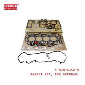 China 5-87816352-0 ISUZU 4JJ1T Engine Overhaul Gasket Set 5878163520 factory