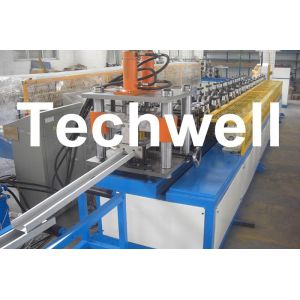 C Stud, U Runner, U Track, Steel Stud / Track Roll Forming Machine With 0.4 - 1