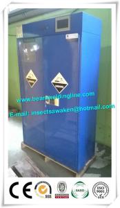 China 90 Gal Industrial Safety Cabinets Metal Acid And Corrosive Storage Cabinets factory