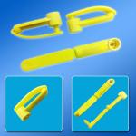 Wrapped Around Weight 6G Rfid Ear Tags For Sheep / Goat Tracking And Management