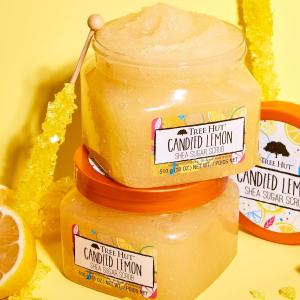 China 18oz Candied Lemon Treehut Ultra Hydrating Exfoliating Body Scrub factory