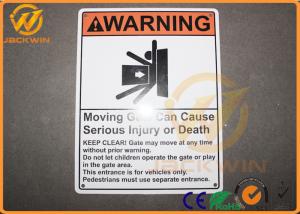 China Commercial Grade Highway Traffic Signs Aluminum Danger Warning Signs For Safety factory