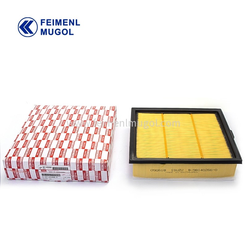 8-98140266-0 8981402660 Cabin Air Filter Assembly Isuzu Trucks Spare Parts