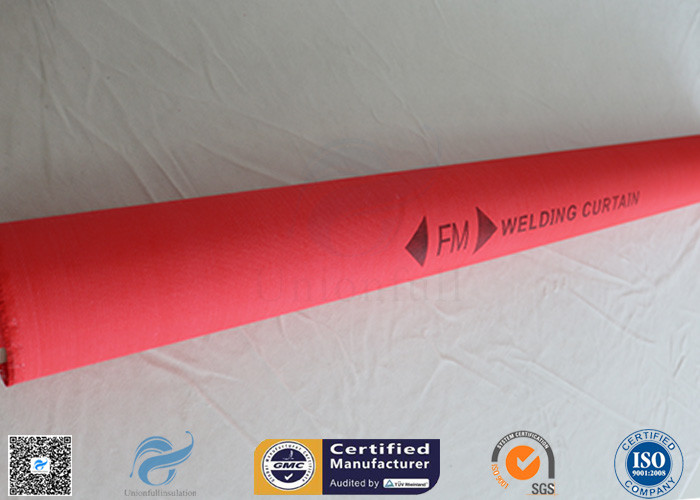Insulation Material 260℃ Heat Resist 510G 1.2M Silicone Coated Fiberglass Fabric