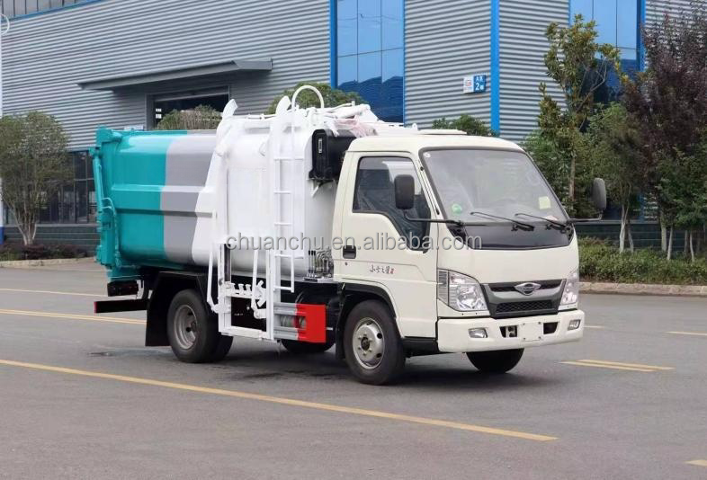 Pure Electric Self-Loading Self-Discharging Sanitation Truck A Custom's Requirement Solution for Energy Efficiency