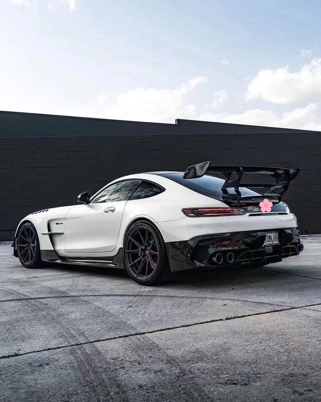 Auto Parts for Mercedes AMG GT GTC GTS Body Kit AMG GT Upgraded Black Series Style Front and Rear Bumper Spoiler Hood Body Kit