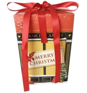 China Matte Lamination Candle Christmas Packaging Boxes With Auto Bottom Lock factory