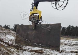 China Rotating Motor Excavator Vibro Hammer For 35-50 Ton Excavator ZX350 ZX400 factory