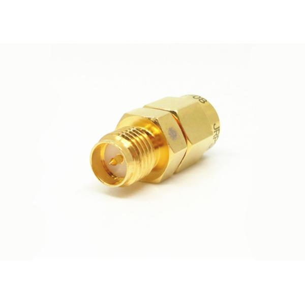 China Gold Plated RPSMA Male to SMA Male SMA RF Connector factory