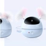 rechargeable ABS Interactive Automatic Cat Toy Cat Laser Toy 360 degree