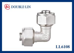 China Male Elbow 1216 To 2632 Brass Compression Fittings factory