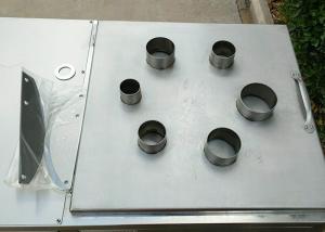 China Industrial Vegetable Cutting Machine 900*680*1000mm Long Working Lifespan factory